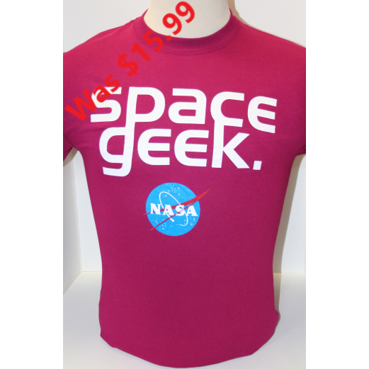 Tee Space Geek Berry Large